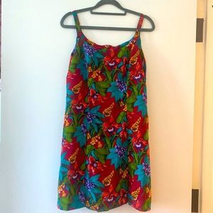 John Roberts Romper 🌺 Tropical Floral Size 8